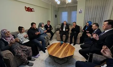Başkan Erdoğan, şehit Sözleşmeli Er Evcin’in ailesini ziyaret etti