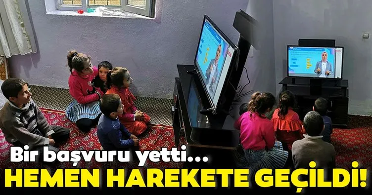 AK Partili Şemdinli Belediyesi bir başvuru ile harekete geçti! 10 çocuk daha EBA TV’ye kavuştu...