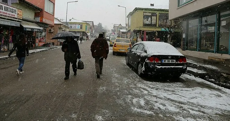 Muş Varto’da kar yağışı