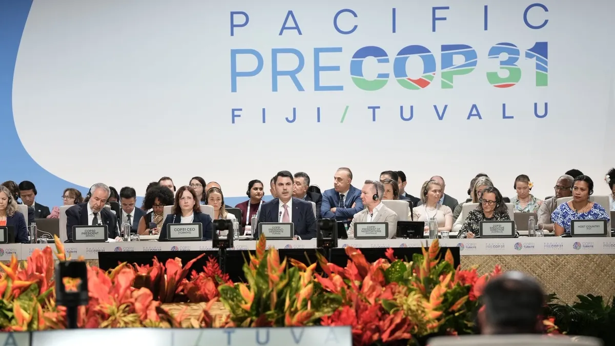 Bakan Kurum'dan Fiji'de COP31 için diplomasi trafiği