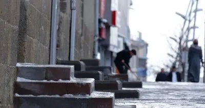 Soğukta rekor yine Erzurum’un #erzurum