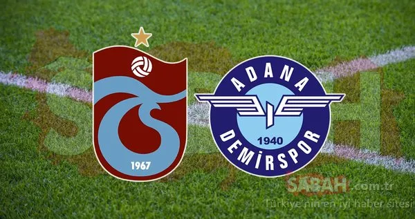 Trabzonspor Adana Demirspor maçı hangi kanalda? Süper Lig Trabzonspor Adana Demirspor maçı ne zaman, saat kaçta?