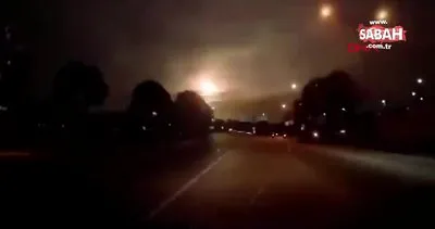 Malezya’da büyük bir meteorun düşme anı böyle görüntülendi