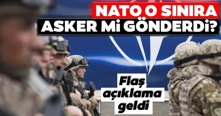 NATO, Belarus sınırına asker mi gönderdi? Son dakika açıklaması geldi...