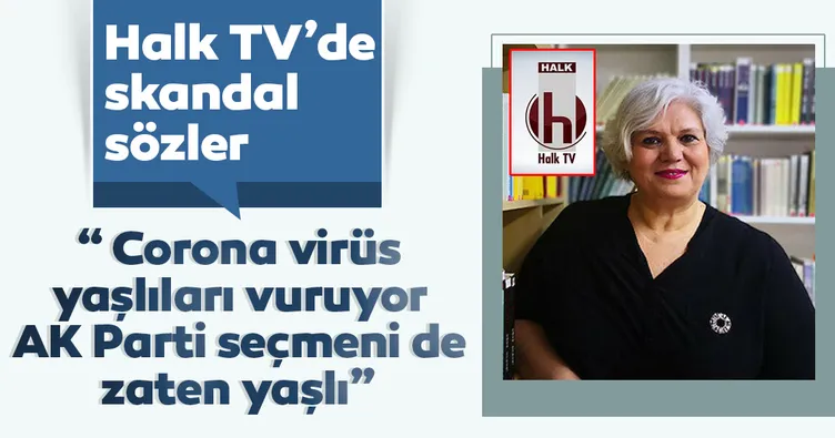 Halk TV'de Şeyda Taluk'tan AK Parti seçmeni hakkında skandal sözler
