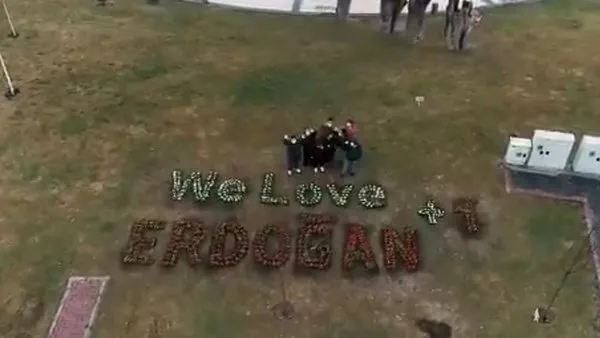 Down sendromlu çocuklardan Başkan Erdoğan'a anlamlı destek | Video