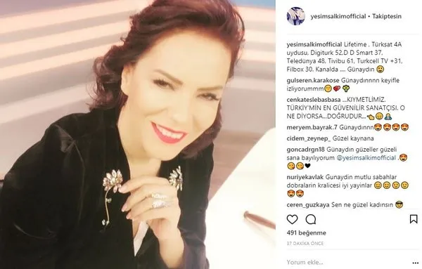 Ünlülerin Instagram paylaşımları (24.01.2018)
