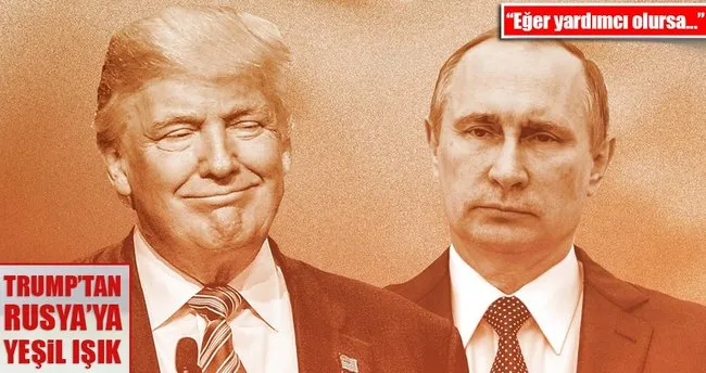 Trump: Rusya’ya yönelik yaptırımları kaldırabiliriz