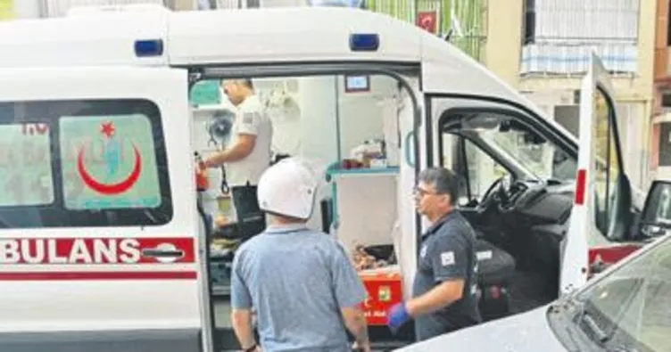 Kaskı kendi taktı eşi ölüyordu