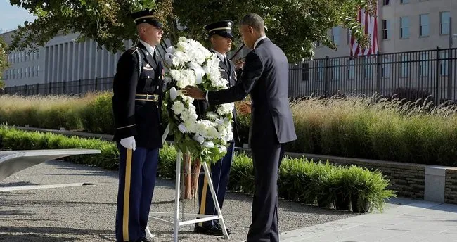 ABD Başkanı Obama, Pentagon’da düzenlenen törene katıldı