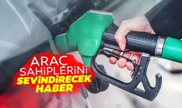 Benzine indirim geliyor!