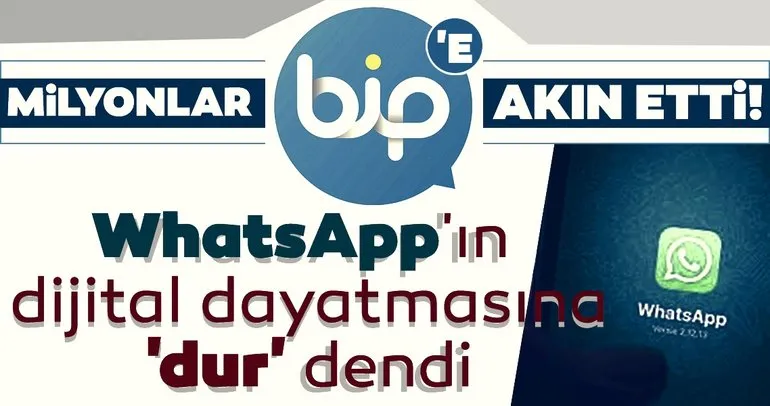 Son dakika haberi: WhatsApp'ın sözleşme dayatmasına dur dendi! Milyonlar BİP'e akın etti