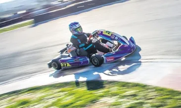 Karting sadece erkek sporu değil!