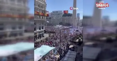 Şampiyon Arjantin! Buenos Aires’te Dünya Kupası coşkusu | Video
