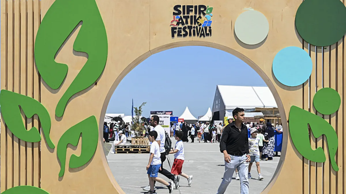 Sıfır Atık Festivali sona erdi Sıfır Atık Festivali sona erdi