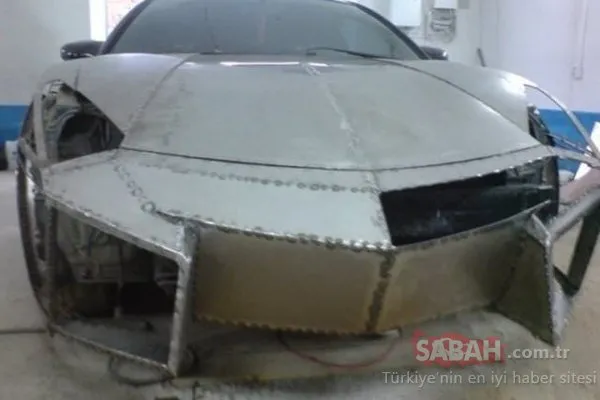 Lamborghini Aventador alamadı ama evinde yaptı! Genç adamın spor otomobilini görenler şoke oldu
