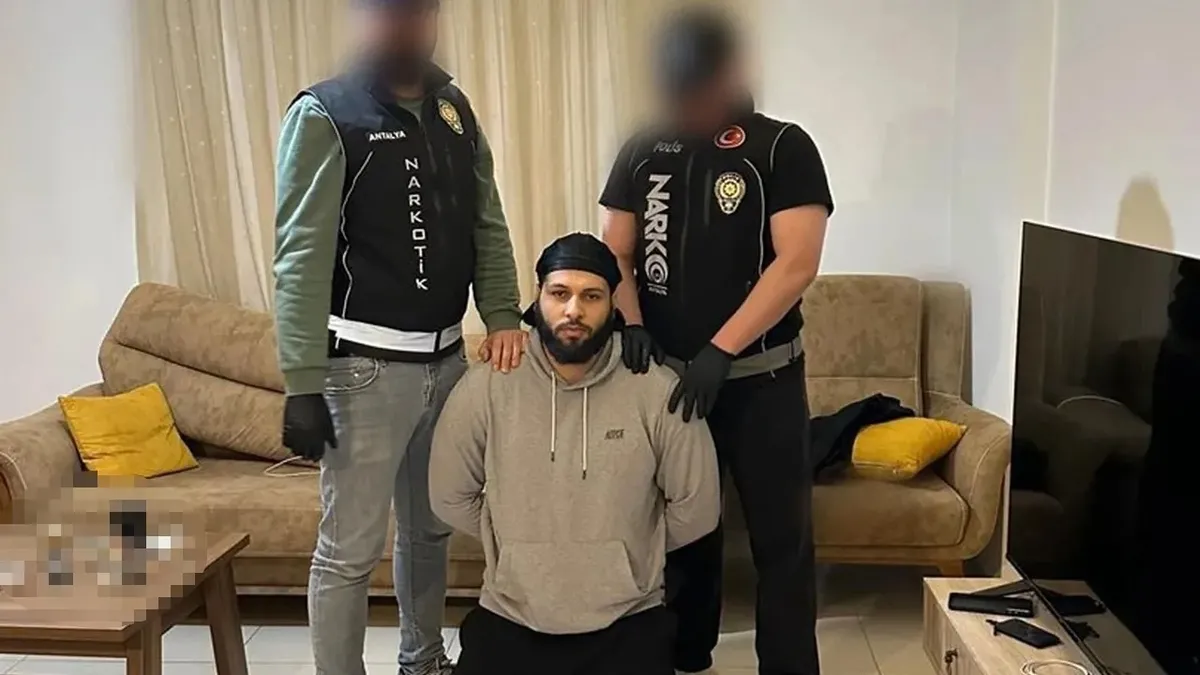 Interpol tarafından kırmızı bültenle aranan Lammers, Alanya'da yakalandı