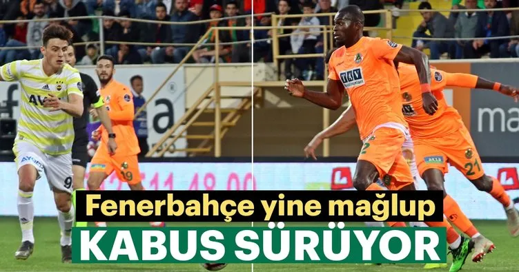 Fenerbahçe Alanyaspor’a mağlup oldu