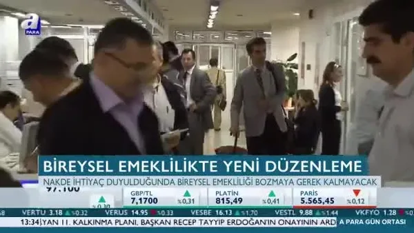 Bireysel Emeklilik Sistemi'nde yeni düzenleme