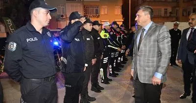 Antalya valisi 2024 yılını güvenlik güçleri ile birlikte karşıladı