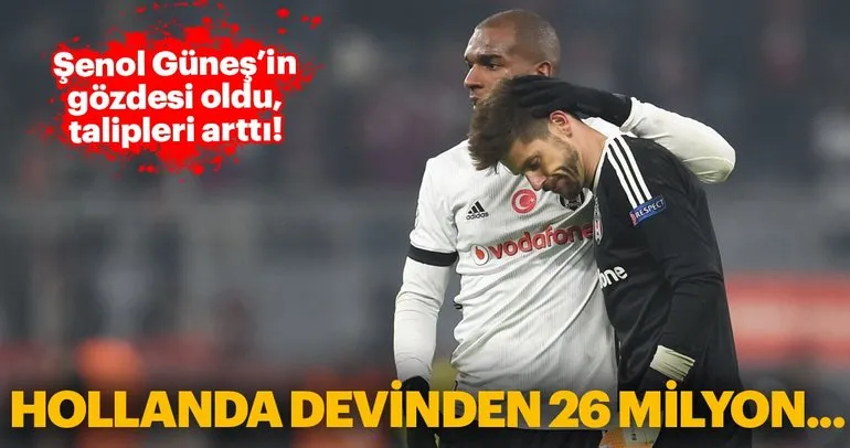 Beşiktaş’ın yıldız oyuncusuna Hollanda devinden 26 milyon