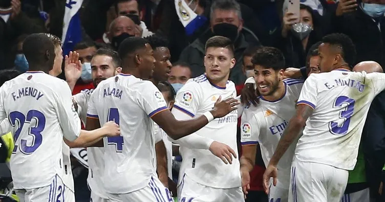 Madrid derbisini Real Madrid 2 golle kazandı!