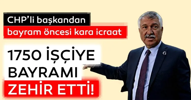 İşçiye bayramı zehir ettiler