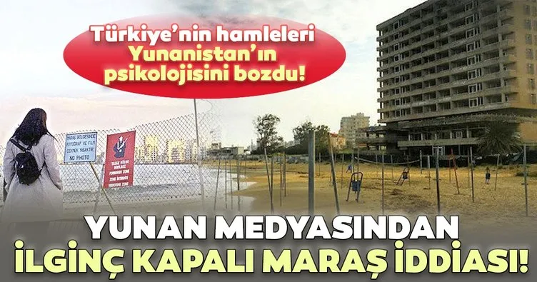 KKTC’deki Kapalı Maraş hamlesi Yunan medyasında