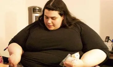 200 kilo verdi manken gibi oldu!