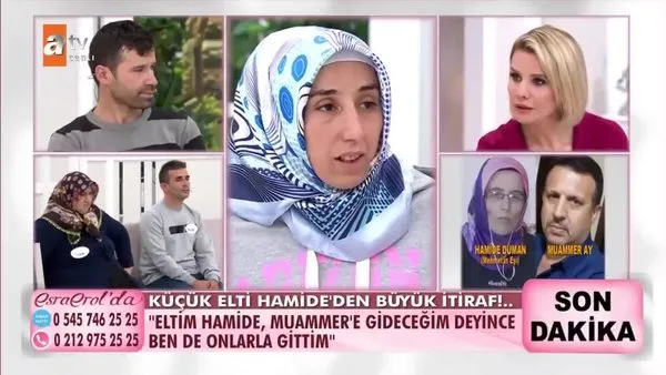 İki eltiyi kaçıran Yufkacı Muammer Bey'den Esra Erol canlı yayınında flaş açıklamalar