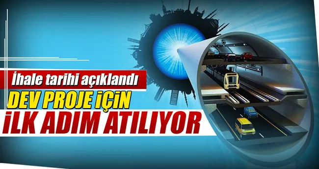 3 katlı tünel ihalesi 30 Kasım’da