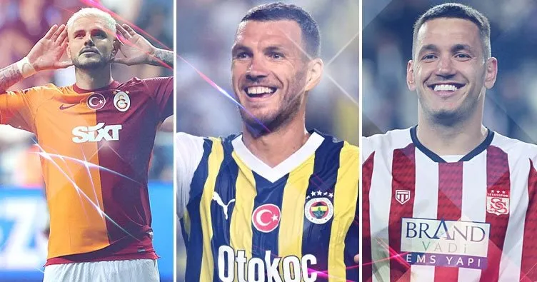 SON DAKİKA HABERİ: Süper Lig’de gol kralı kim olacak? Icardi, Dzeko, Manaj...