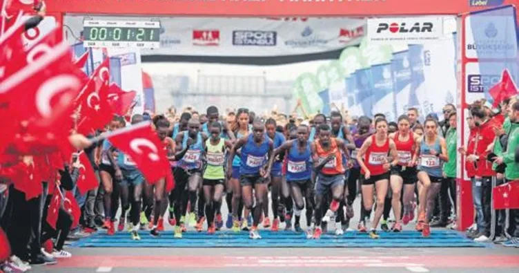 Maraton için geri sayım