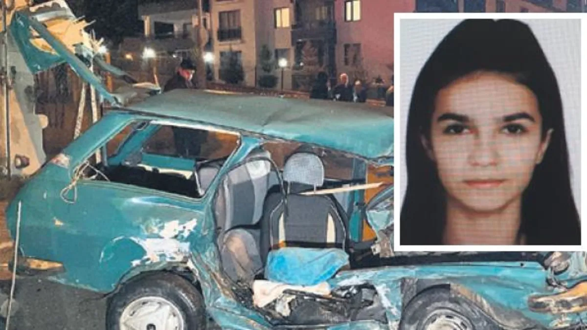 Genç kız kaza kurbanı oldu