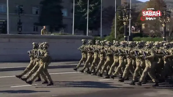 Azerbaycan ordusundan Hankendi'de gövde gösterisi | Video
