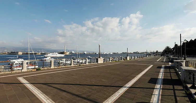 İtalya sokaklarında Korona sessizliği