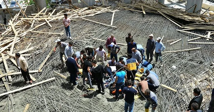 Son Dakika Haber: Şanlıurfa’da cami inşaatında çökme meydana geldi