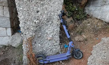 Antalya'da inanılmaz olay: 15 yaşındaki çocuğun başına scooter düştü! #antalya