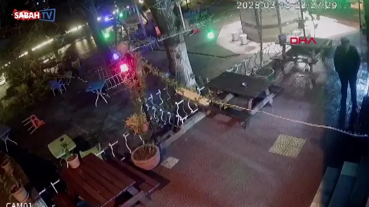 Bursa'da tüfekli cinayet kamerada | Video