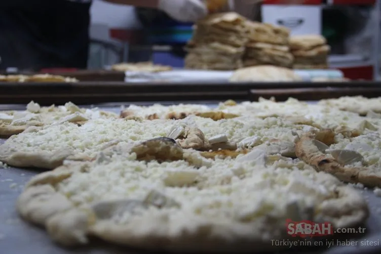 Anadolu’nun pizzası olarak bilinen yağ somununa yoğun ilgi!