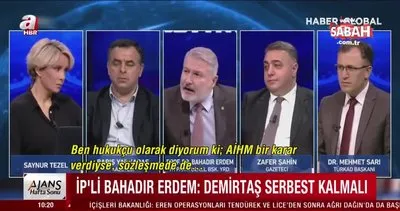 İYİ Partili Bahadır Erdem, Selahattin Demirtaş’a sahip çıktı! Demirtaş serbest kalmalı | Video