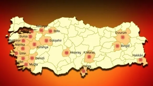 DİRİ FAY HATTI SORGULAMA | Türkiye MTA Diri fay haritası ile evimin altından fay hattı geçiyor mu, deprem riski olan iller hangileri?