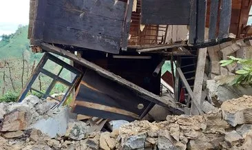 Tarihi evi sel vurdu #rize