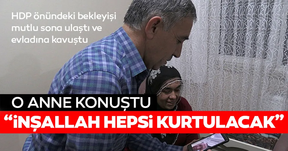 Hatice Ceylan evladına kavuştu ama annelere destek için oturmaya devam ediyor ile ilgili görsel sonucu