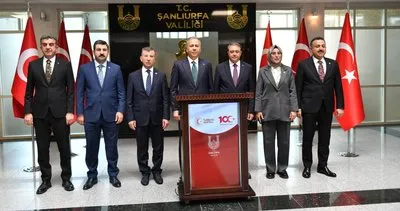 Bakan Yerlikaya'dan Şanlıurfa Valiliğine ziyaret #sanliurfa