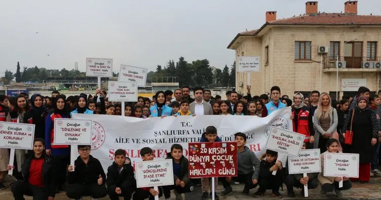 Şanlıurfa’da farkındalık yürüyüşü