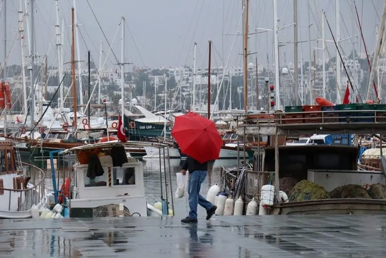 Bodrum'daki sel felaketinden kareler...