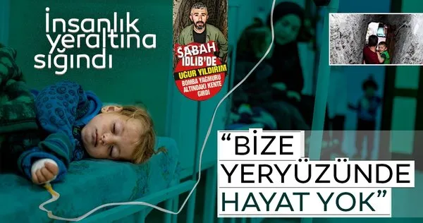 İnsanlık yeraltına sığındı! 'Bize yeryüzünde yaşam hakkı yok'