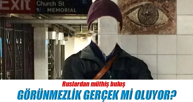 Ruslar görünmezlik maddesi icat etti