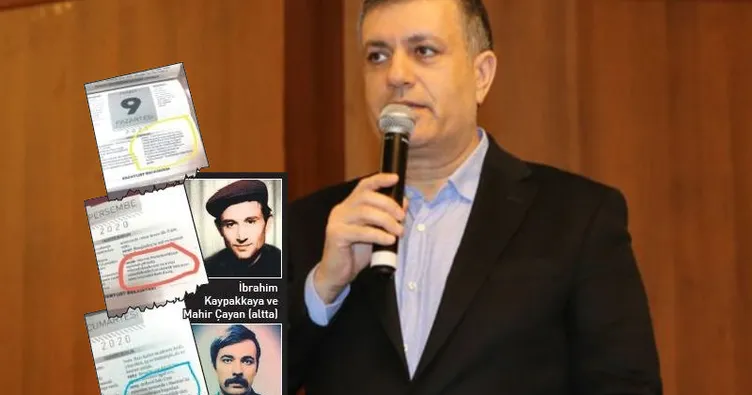 Son dakika: CHP’li Belediye’den ’TERÖR TAKVİMİ’